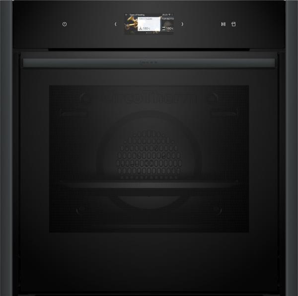 Neff Collection BVS67A - N 90, B69VS7KY0 + Z9060AY0, Einbau-Backofen mit Dampfunterstützung, Seitliche Lisenen und Griff, ca. 60 x 60 cm, 7 Jahre Garantie
